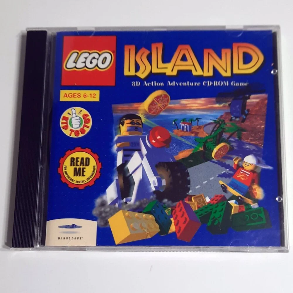 LEGO Island + LEGO Loco PC CD-ROM Lot 2 Vintage Games Tested Complete